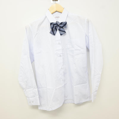 【中古】埼玉県 瑞穂中学校 女子制服 4点 (ニット・シャツ・スカート) sf116062