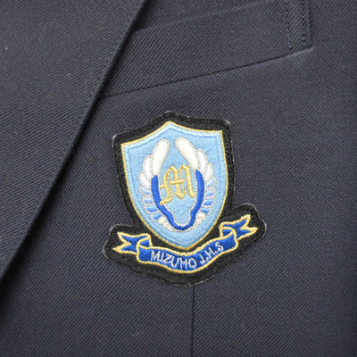 【中古】埼玉県 瑞穂中学校 女子制服 4点 (ブレザー・シャツ・スカート) sf116063