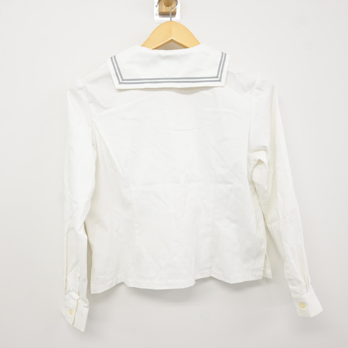 【中古】茨城県 古河第二高等学校 女子制服 2点 (ブラウス・スカート) sf116070