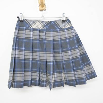 【中古】茨城県 古河第二高等学校 女子制服 2点 (ブラウス・スカート) sf116070