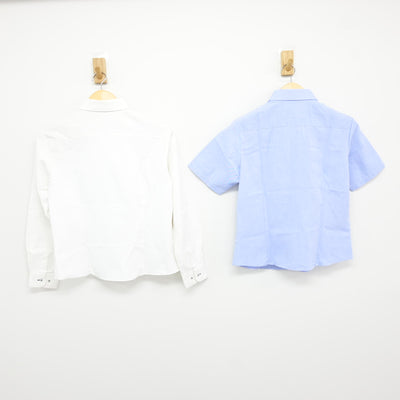 【中古】神奈川県 白鵬女子高等学校 女子制服 2点 (シャツ・シャツ) sf116080