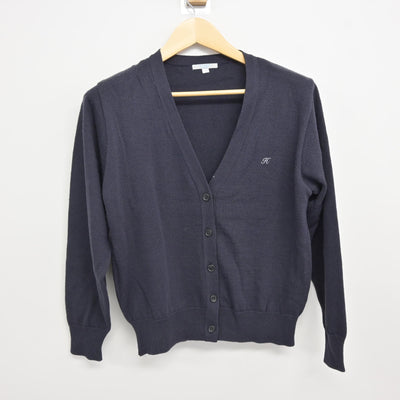 【中古】神奈川県 白鵬女子高等学校 女子制服 2点 (ニット・ニットベスト) sf116083