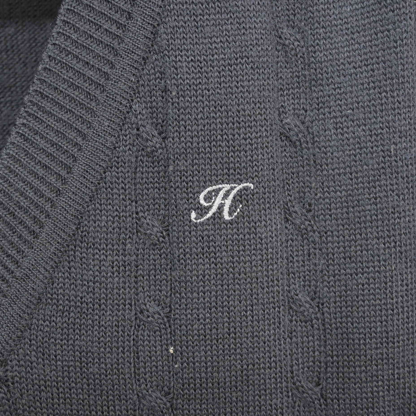 【中古】神奈川県 白鵬女子高等学校 女子制服 2点 (ニット・ニットベスト) sf116083