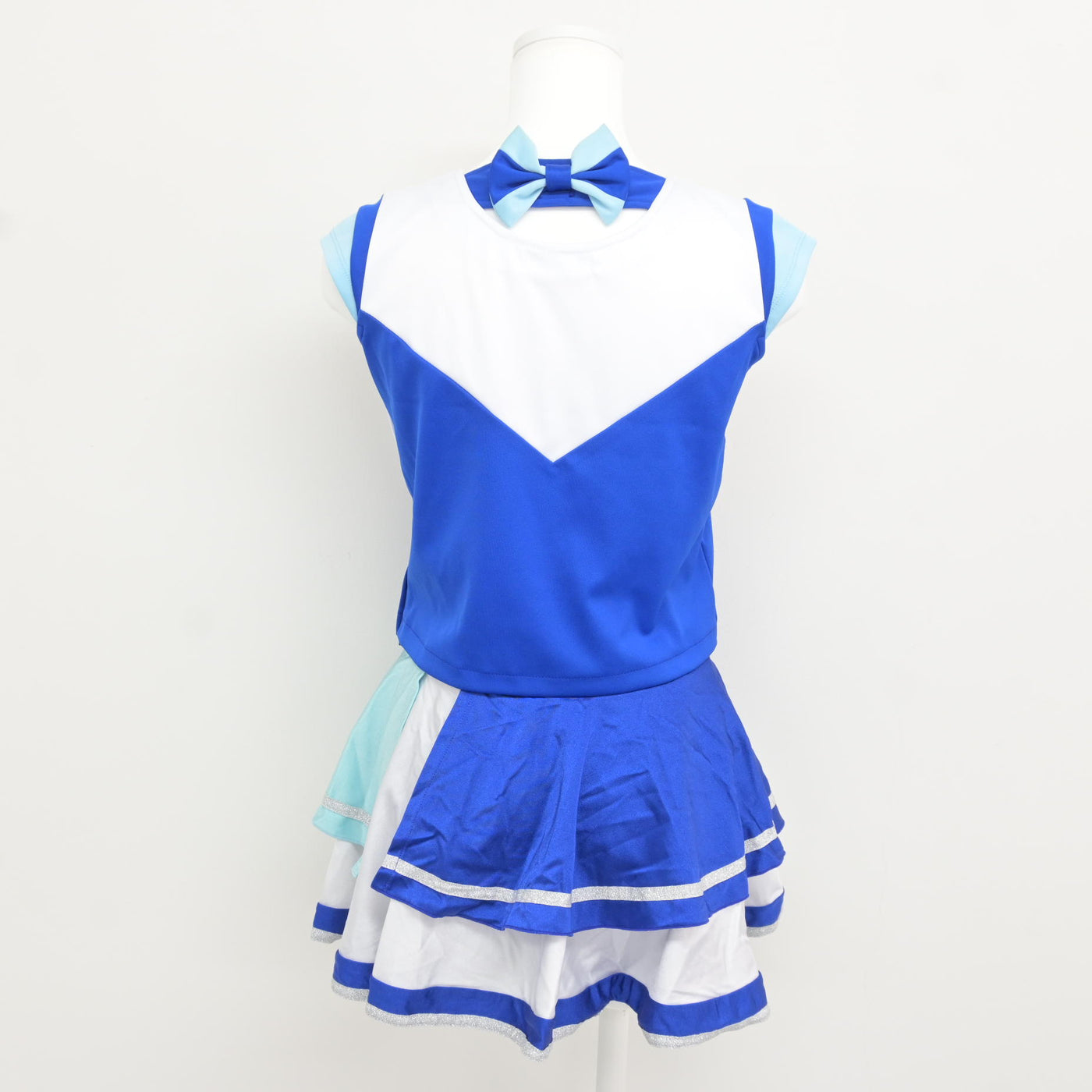 【中古】 横浜DeNAベイスターズチアスクールユニフォーム 女子制服 2点 (チアユニフォーム 上・チアユニフォーム 下) sf116106