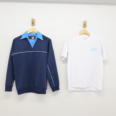 【中古】神奈川県 東野中学校 女子制服 3点 (ジャージ 上・体操服 上・ジャージ 下) sf116109