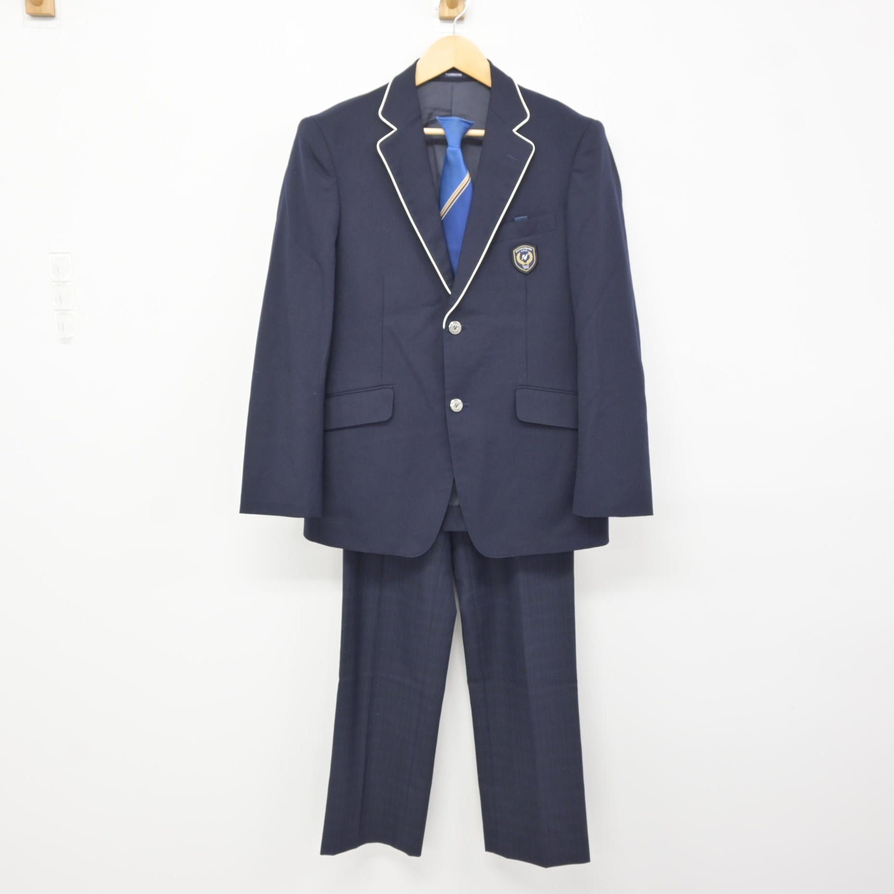 光丘中制服男子ズボン 中古】神奈川県 光丘中学校 男子制服 2点 (ブレザー・ズボン) sf115034