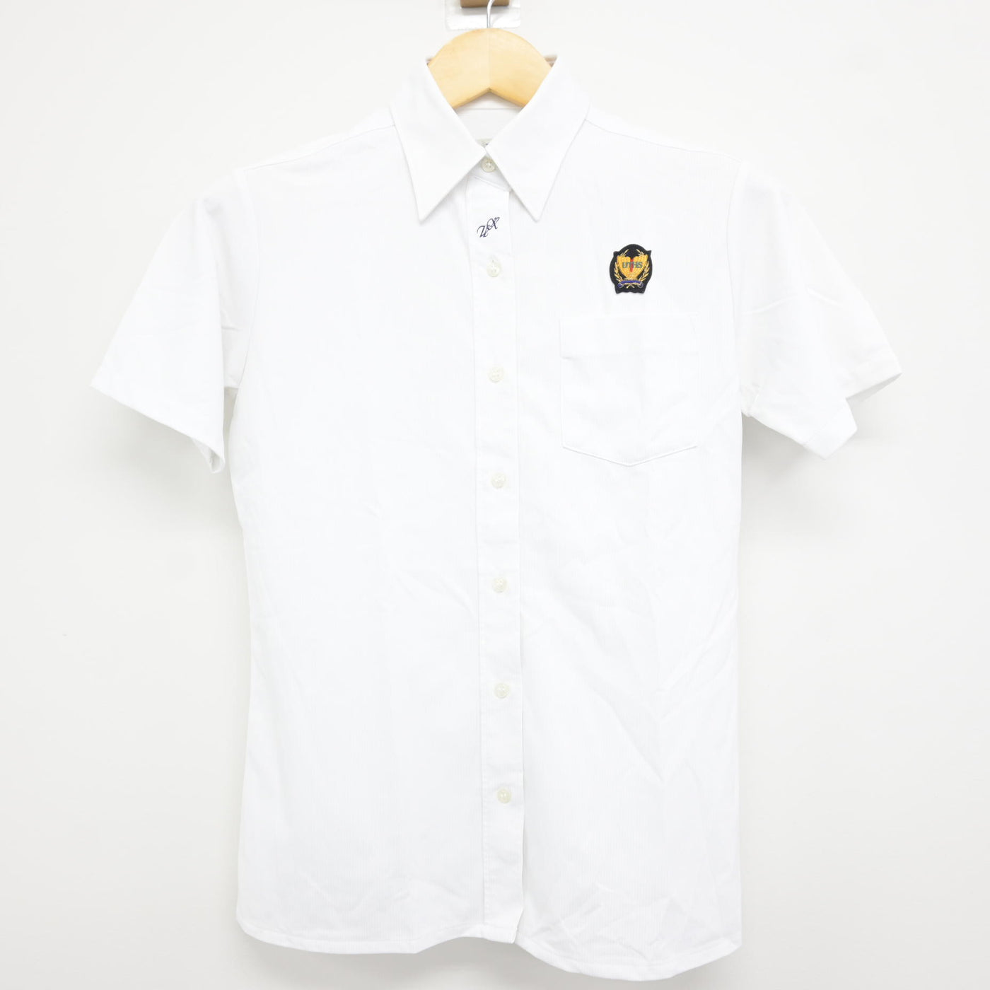 中古】沖縄県 浦添工業高等学校 女子制服 2点 (シャツ) sf116207 