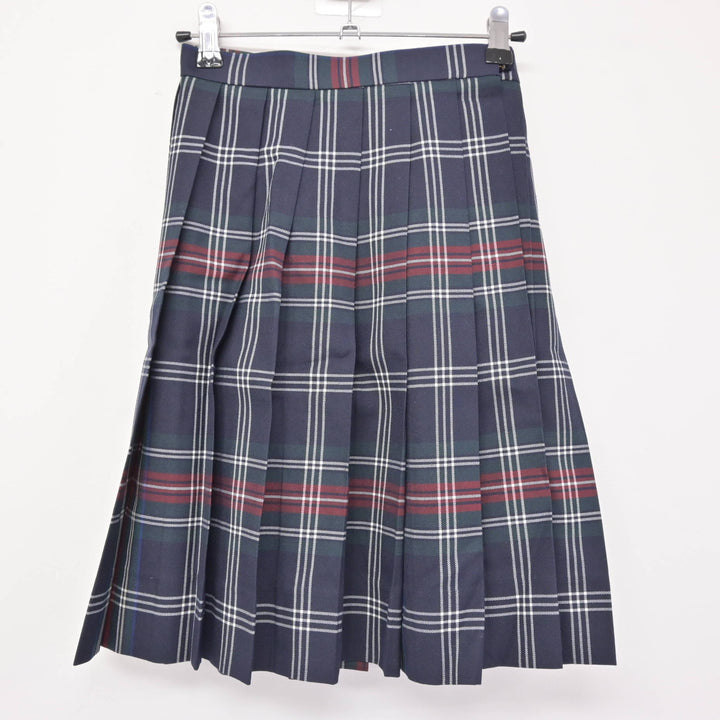 浦添工業高等学校　ベスト　美品 中古】沖縄県 浦添工業高等学校 女子制服 3点 (ニットベスト・シャツ