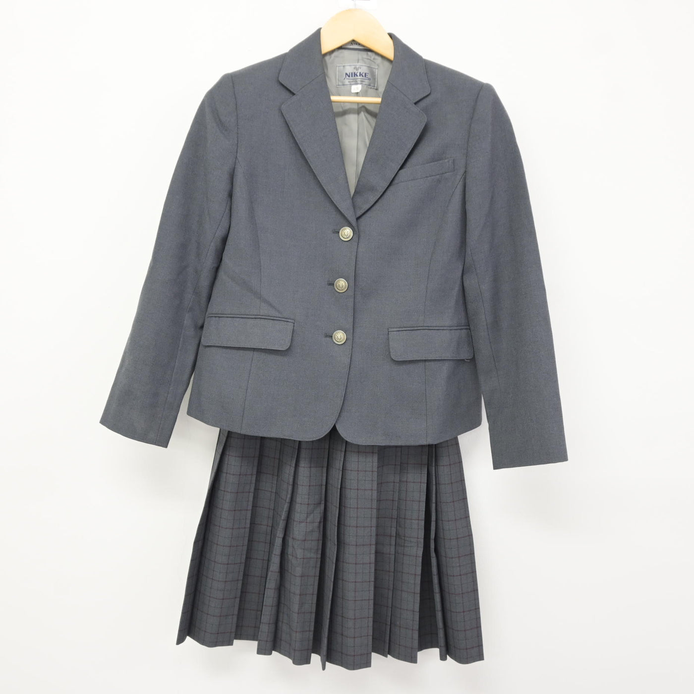 中古】富山県 富山第一高等学校 女子制服 2点 (ブレザー・スカート