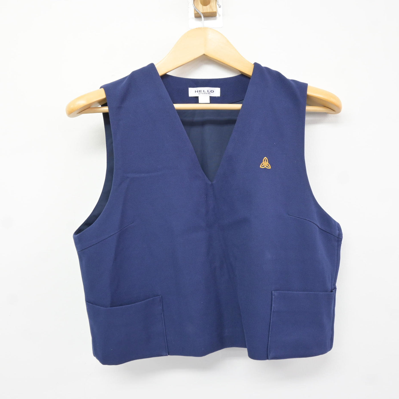 中古】高知県 城西中学校 女子制服 2点 (ベスト・スカート) sf116327