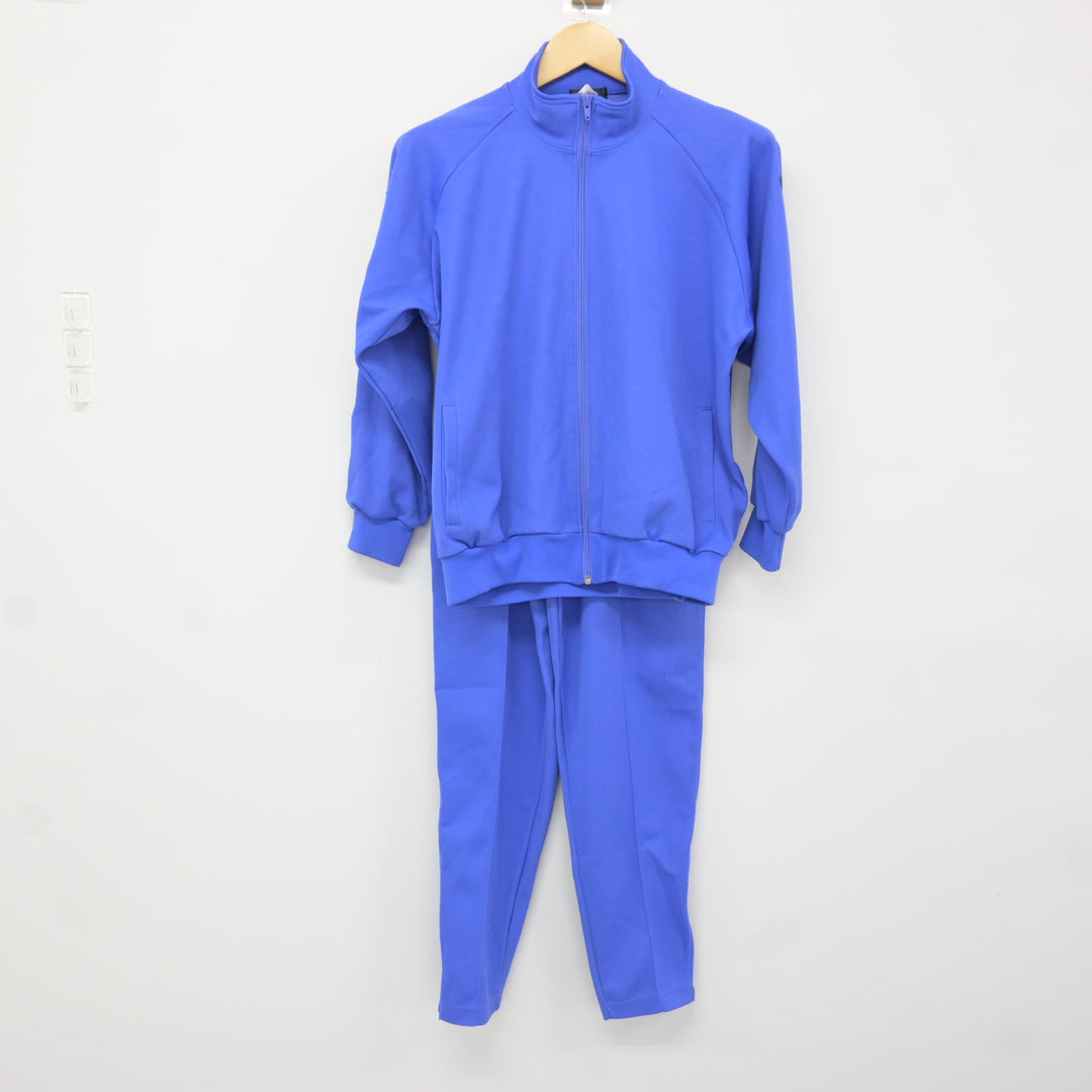 中古】愛知県 蟹江中学校 女子制服 2点 (ジャージ 上・ジャージ 下