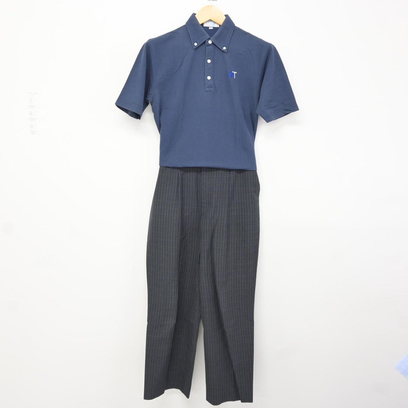 男子用小禄高校のブレザー、ズボン、シャツポロシャツ売ります。 楽天市場】【 トンボ公式 】 汚れが落ちやすい ポロシャツ 長袖 男女