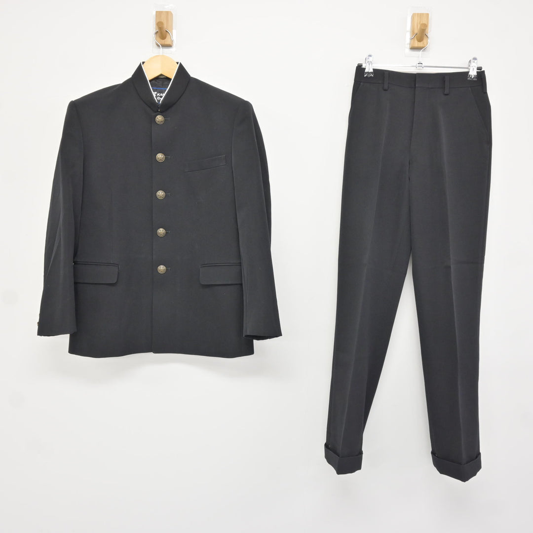 中古】愛知県 港南中学校 男子制服 2点 (学ラン・ズボン) sf116451 