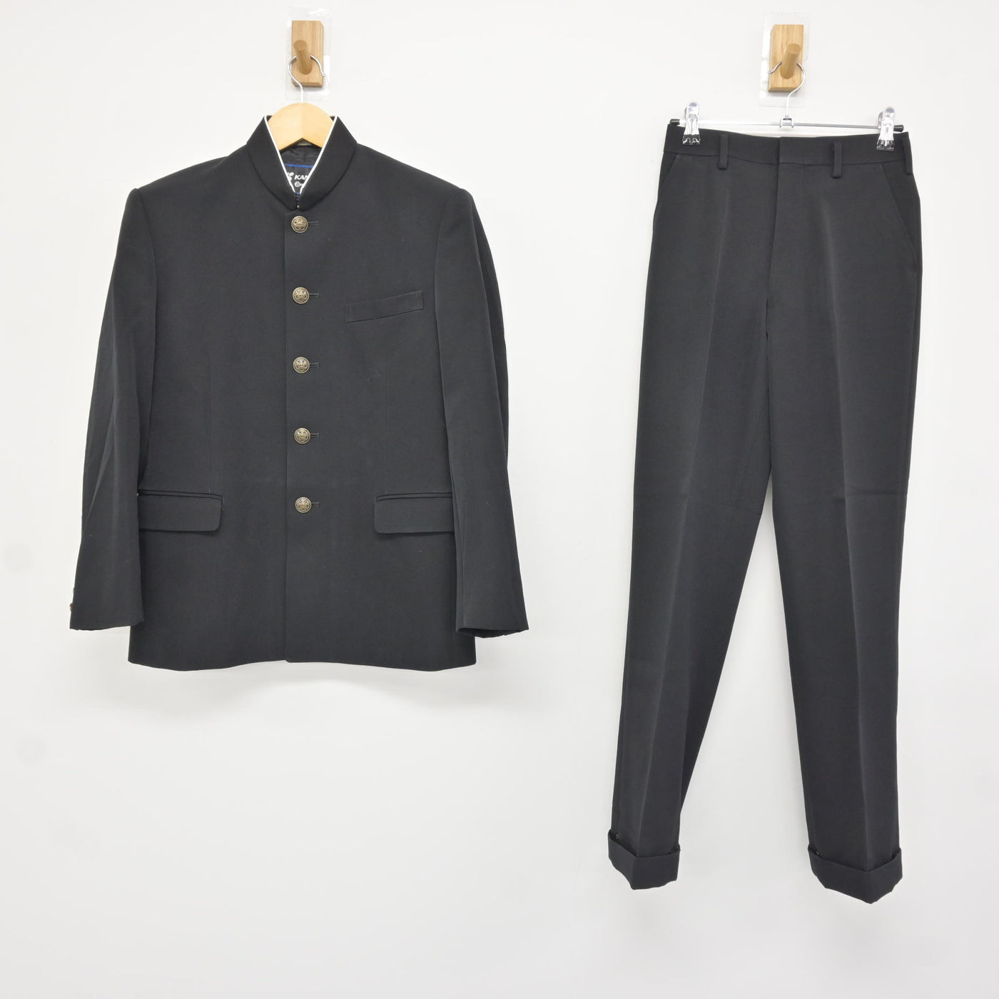 中古】愛知県 港南中学校 男子制服 2点 (学ラン・ズボン) sf116451 