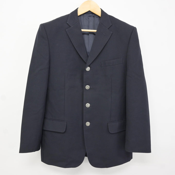 中古】神奈川県 中央大学附属横浜高等学校 男子制服 5点 (ブレザー 