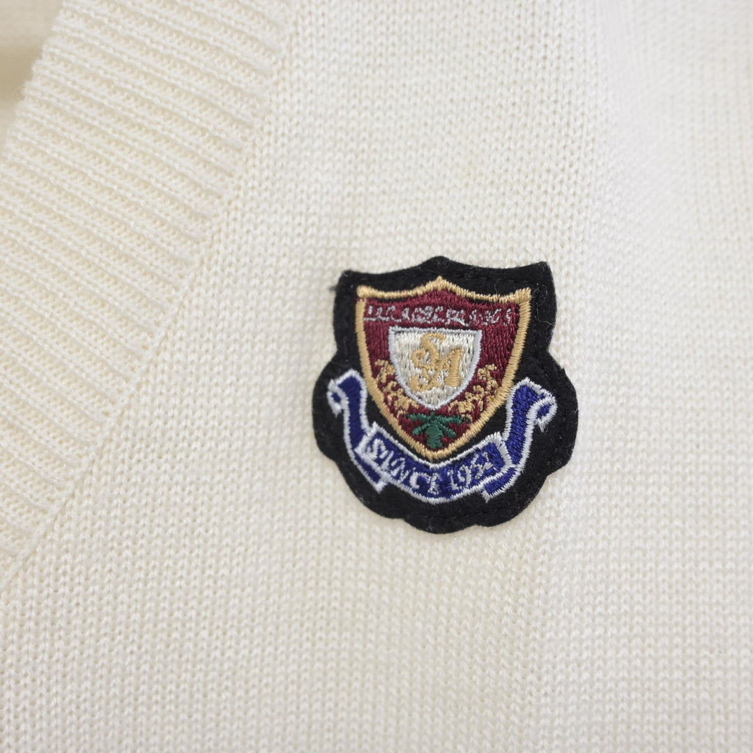 中古】北海道 更別農業高等学校 女子制服 2点 (ニット・ニットベスト