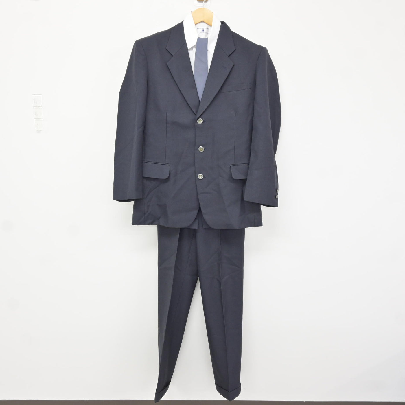 中古】東京都 京華中学・高等学校/旧制服 男子制服 4点 (ブレザー 