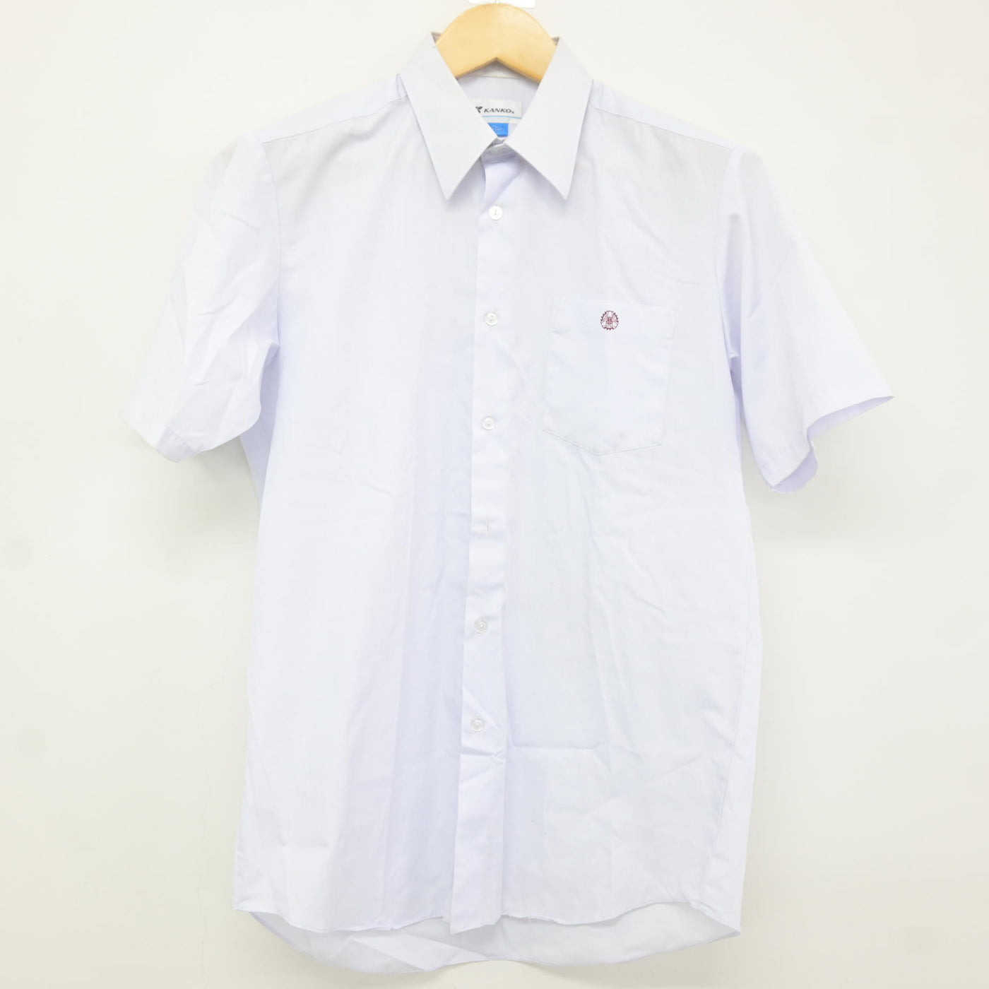中古】岡山県 岡山工業高等学校 男子制服 2点 (シャツ・シャツ 