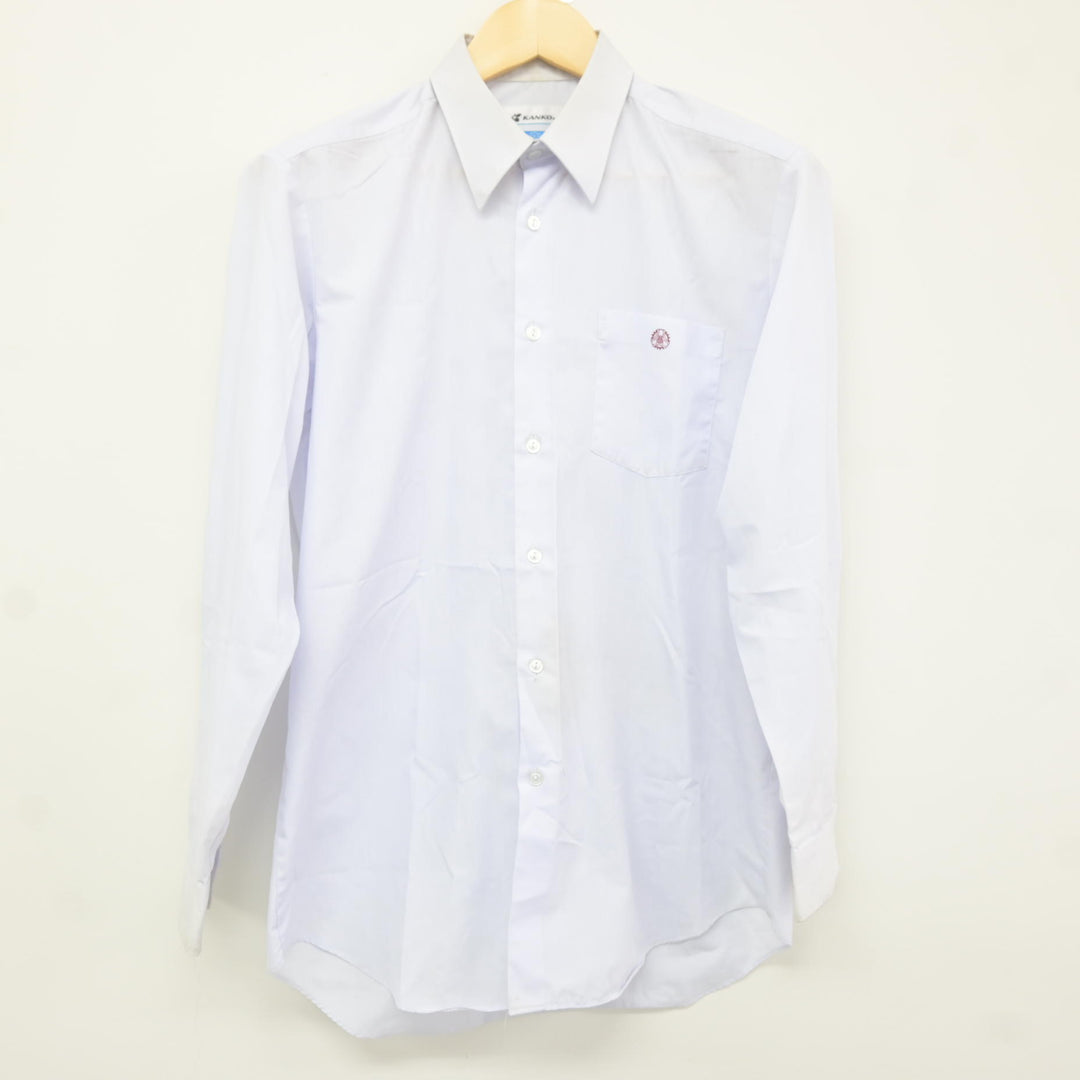 中古】岡山県 岡山工業高等学校 男子制服 4点 (ブレザー・シャツ
