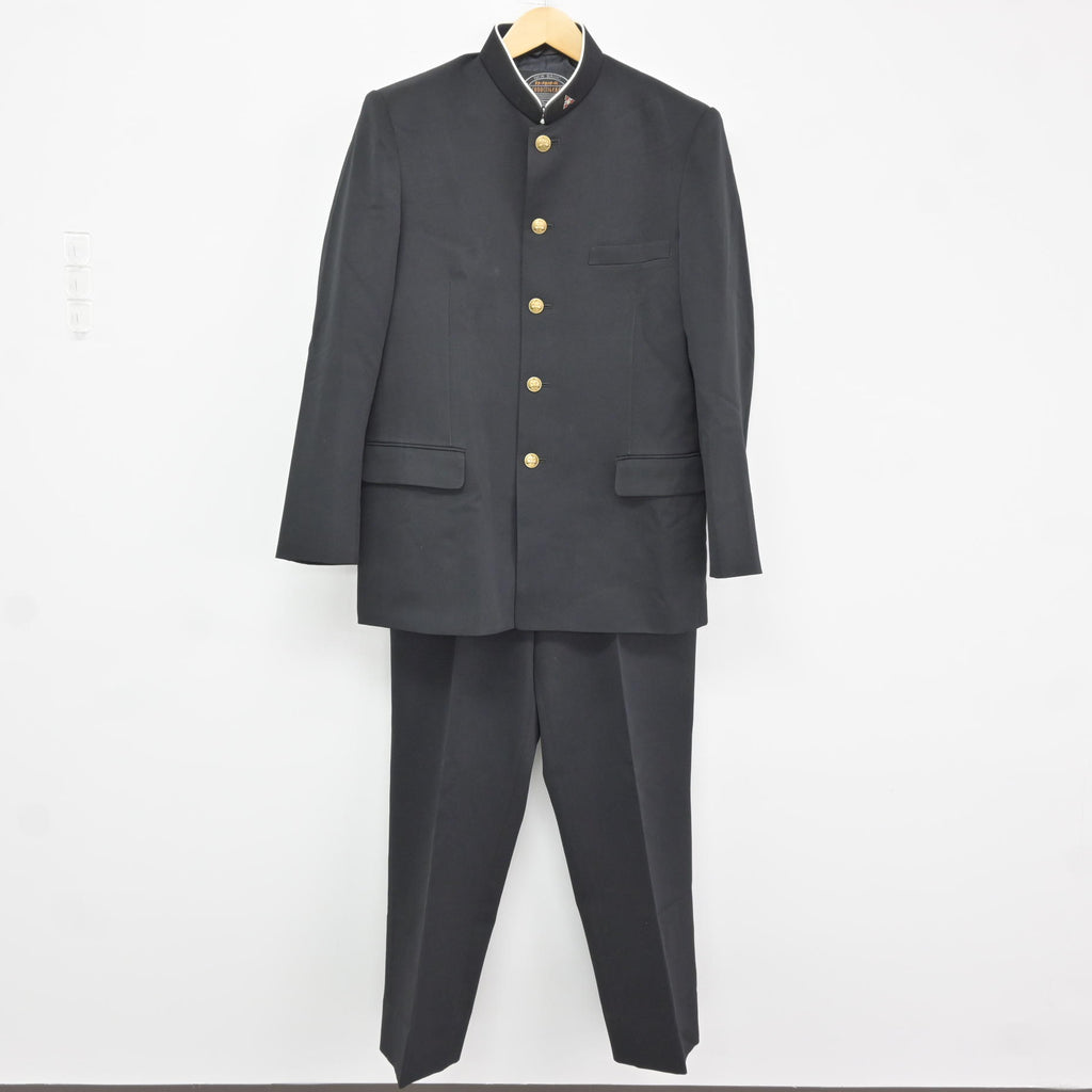中古】富山県 富山第一高等学校 男子制服 3点 (学ラン・シャツ・ズボン
