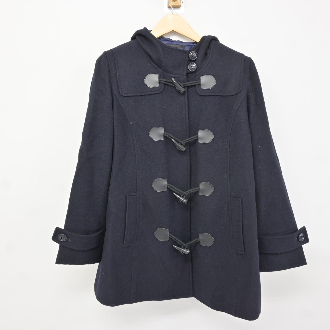 中古】岡山県 明誠学院高等学校 女子制服 2点 (コート) sf116878 