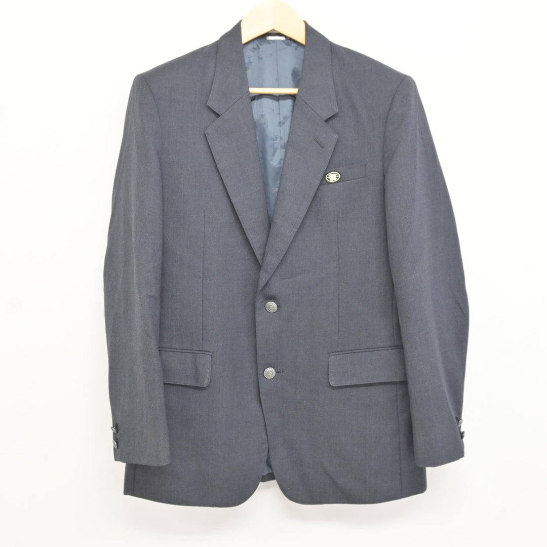 中古】東京都 田無工科高等学校 男子制服 3点 (ブレザー・ズボン