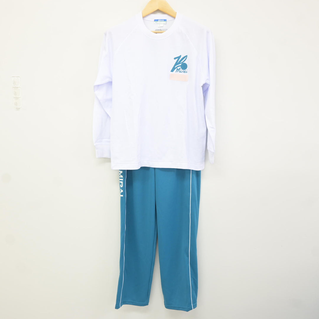 中古】埼玉県 開智未来高等学校 女子制服 3点 (ジャージ 上・体操服 上