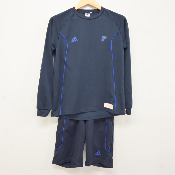 ぷ*き様 レナウン製　濃紺　新品　ブルマ　３Ｌサイズ　富士見丘中学・高校　プリン 中古】神奈川県 横浜富士見丘学園高等学校 女子制服 3点 (体操服 上