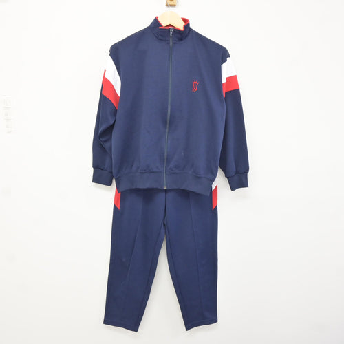 中古】山口県 高川学園高等学校 女子制服 2点 (ジャージ 上・ジャージ