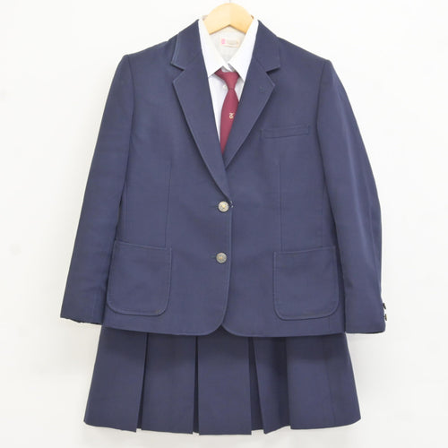 中古】 飛鳥未来高等学校 女子制服 3点 (ブレザー・スカート) sf132947
