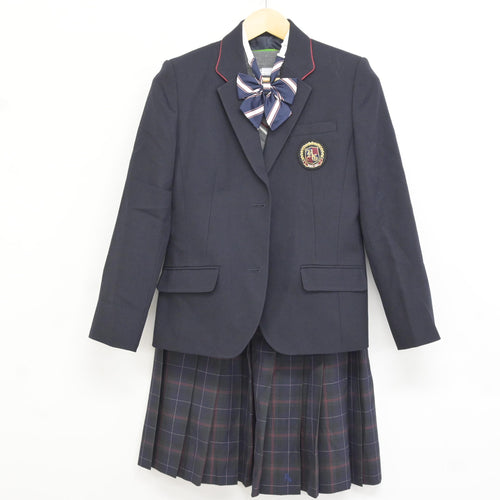 中古】 飛鳥未来高等学校 女子制服 3点 (ブレザー・スカート) sf132947