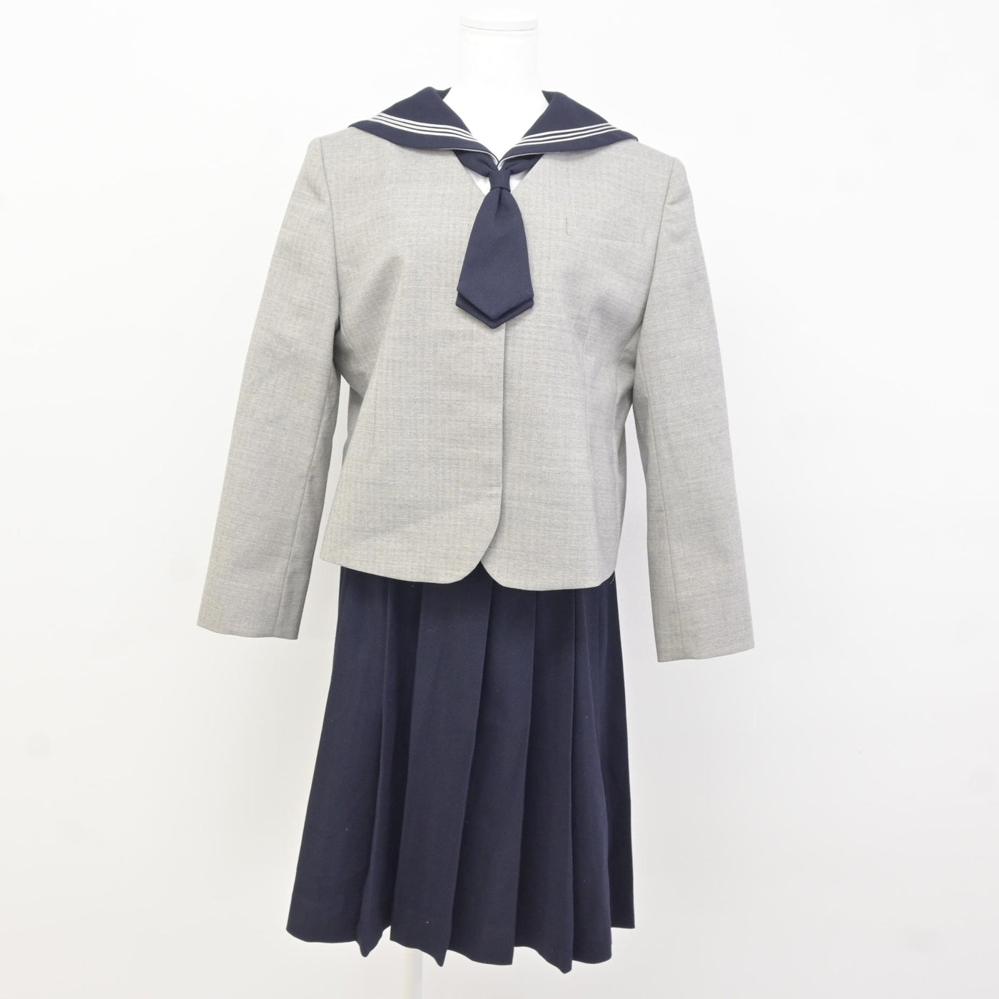 中古】千葉県 和洋国府台女子中学校高等学校 女子制服 4点 (ブレザー 
