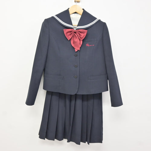 中古】 飛鳥未来高等学校 女子制服 3点 (ブレザー・スカート) sf132947