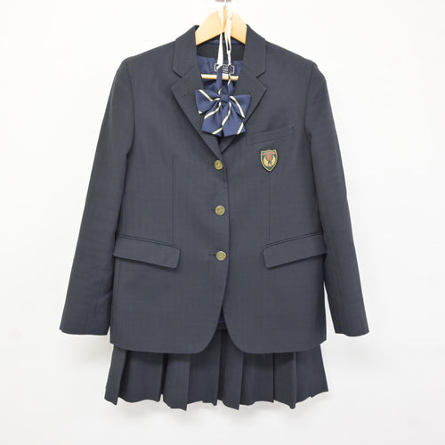 中古】 飛鳥未来高等学校 女子制服 3点 (ブレザー・スカート) sf132947