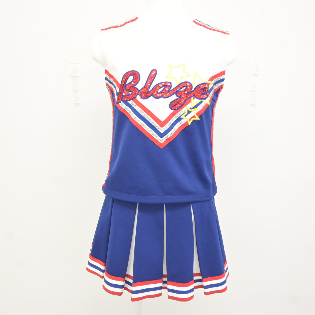 中古】埼玉県 淑徳与野高等学校/バトン部ユニフォーム 女子制服 2点