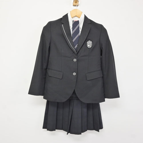 中古】 飛鳥未来高等学校 女子制服 3点 (ブレザー・スカート) sf132947