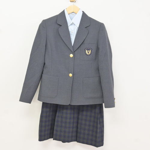 中古】 飛鳥未来高等学校 女子制服 3点 (ブレザー・スカート) sf132947