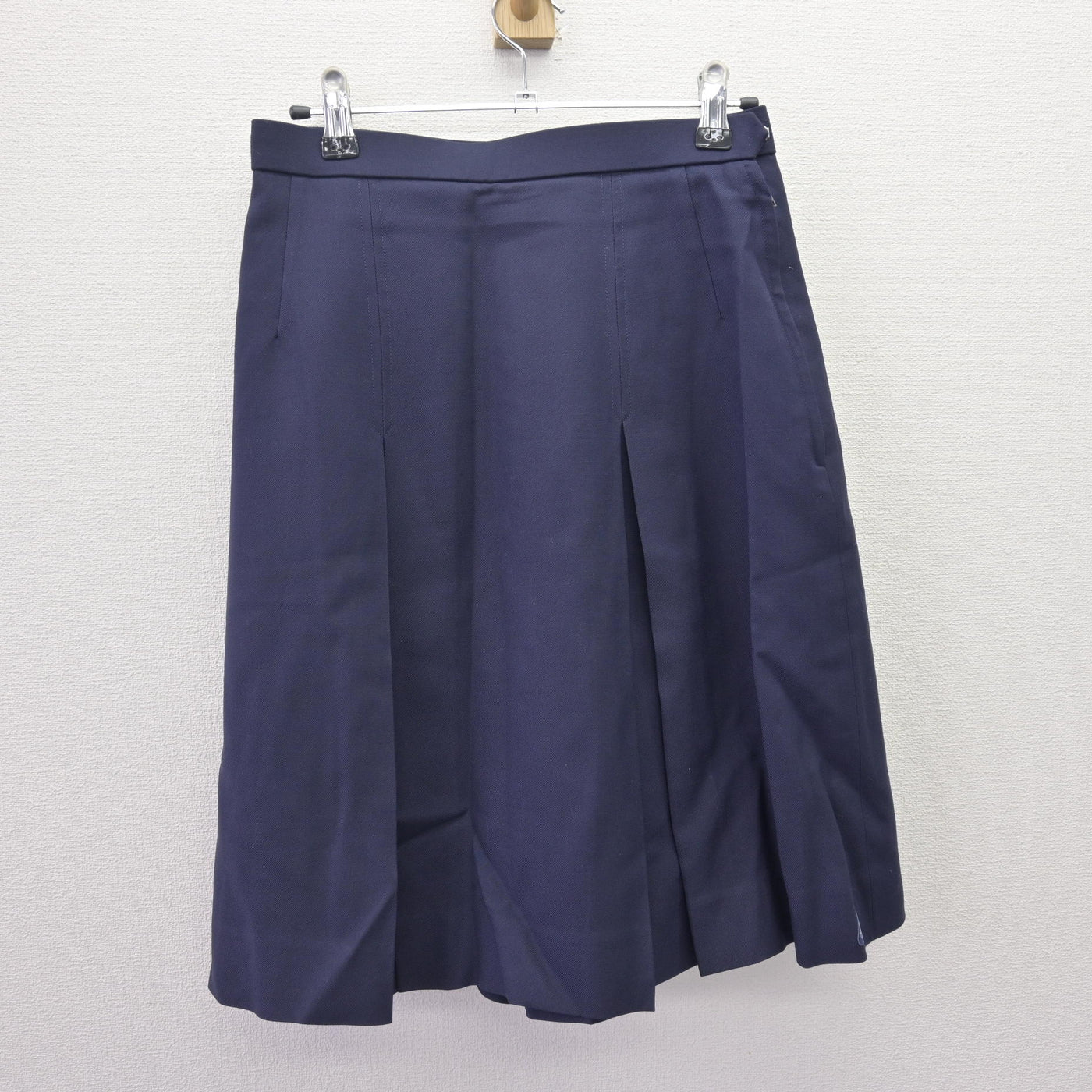 【中古】秋田県 秋田西高等学校 女子制服 5点 (ブレザー・ニット・ブラウス・スカート) sf120006