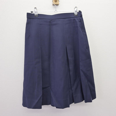 【中古】秋田県 秋田西高等学校 女子制服 5点 (ブレザー・ニット・ブラウス・スカート) sf120006