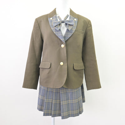 【中古】神奈川県 戸塚高等学校 女子制服 3点 (ブレザー・スカート) sf120019