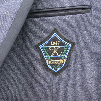 【中古】福岡県 警固中学校 男子制服 4点 (ブレザー・シャツ・ズボン) sf120027