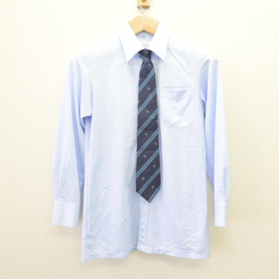 【中古】福岡県 警固中学校 男子制服 4点 (ブレザー・シャツ・ズボン) sf120027