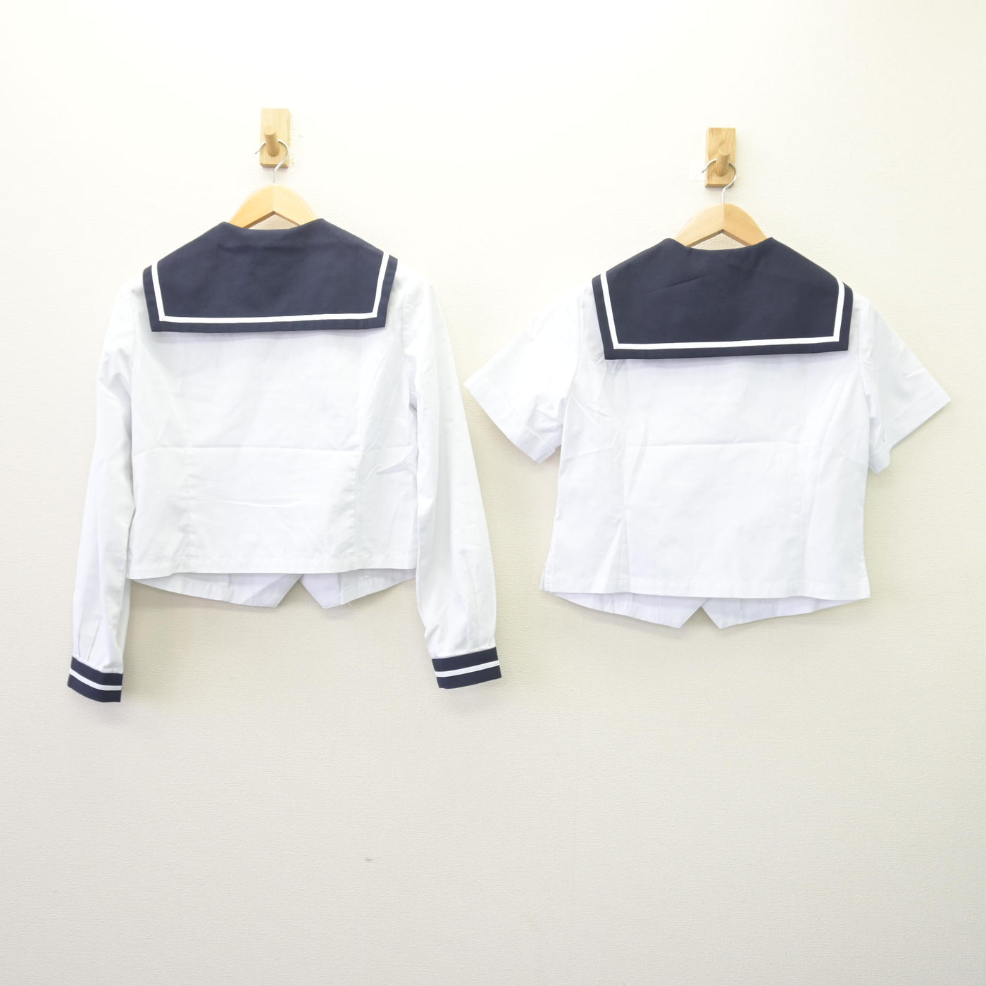【中古】熊本県 慶誠高等学校 女子制服 3点 (セーラー服) sf120033