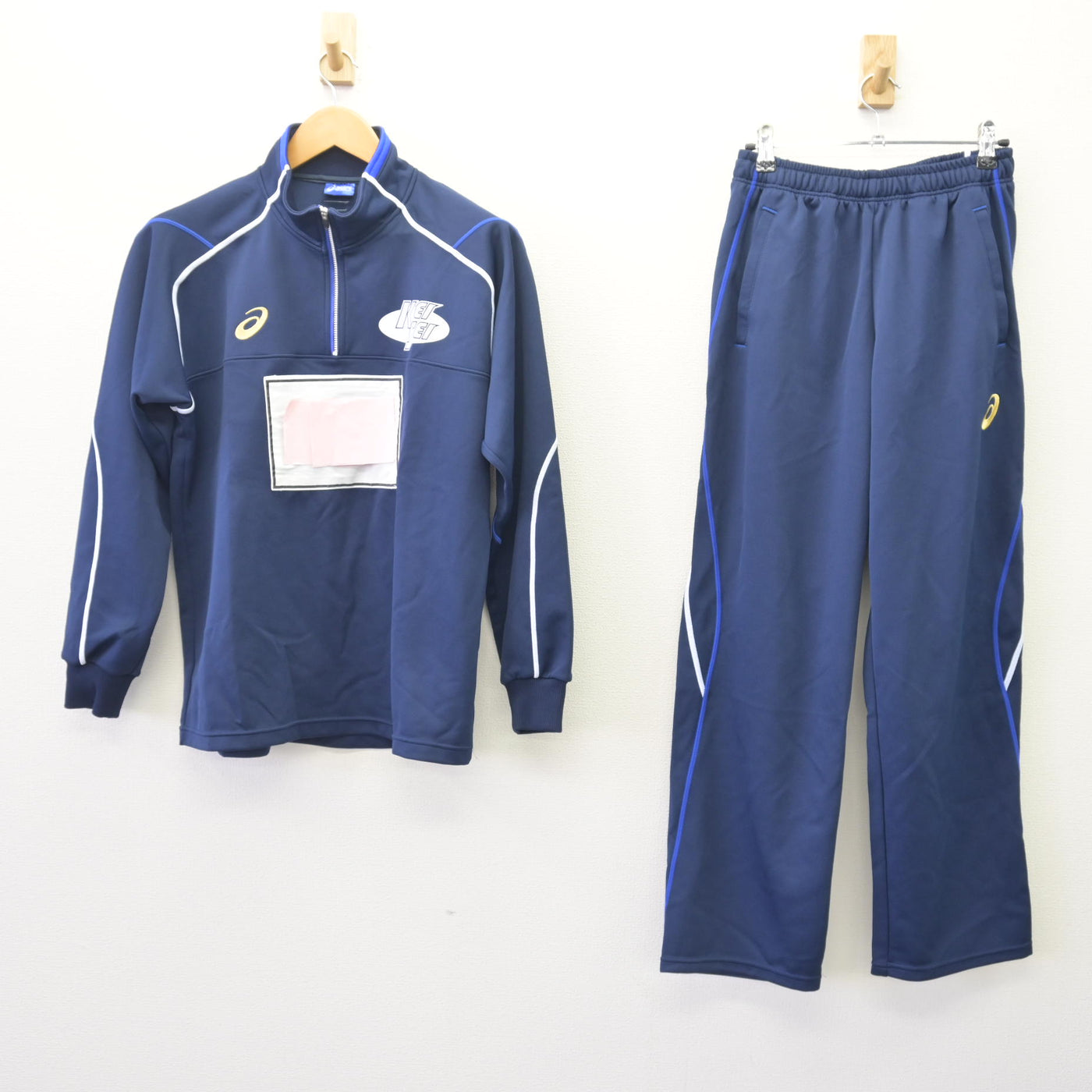 【中古】熊本県 慶誠高等学校 女子制服 2点 (ジャージ 上・ジャージ 下) sf120034