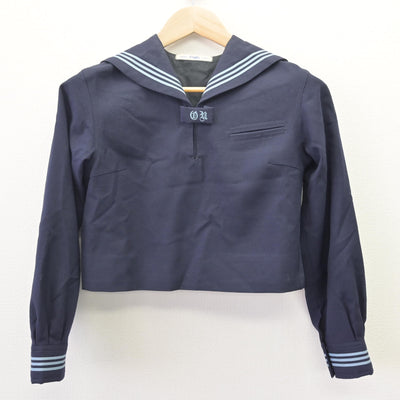 【中古】東京都 大妻中野中学校 女子制服 2点 (セーラー服・ジャンパースカート) sf120036