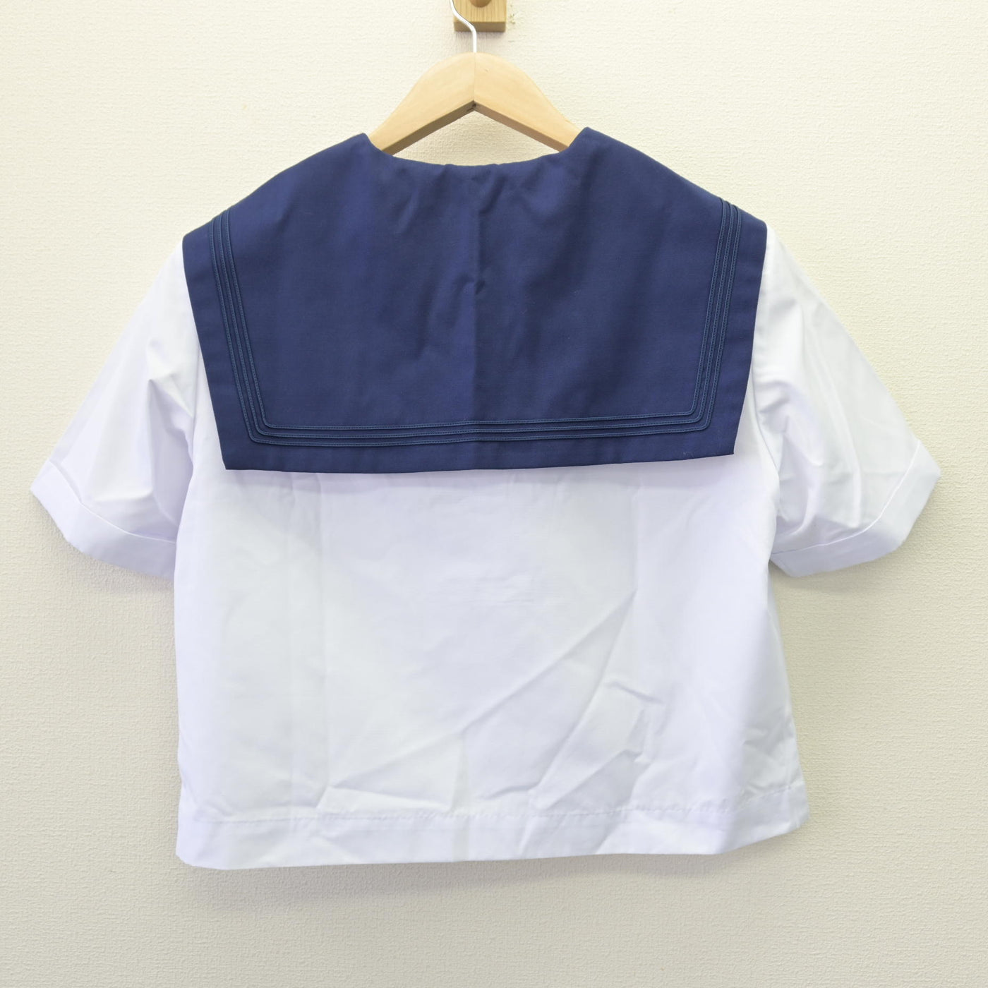 【中古】北海道 滝川西高等学校 女子制服 2点 (セーラー服・スカート) sf120040
