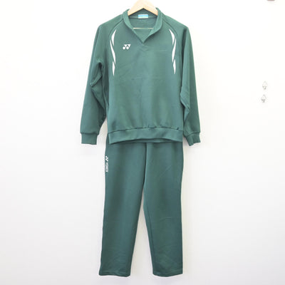 【中古】福島県 泉中学校 女子制服 2点 (ジャージ 上・ジャージ 下) sf120049
