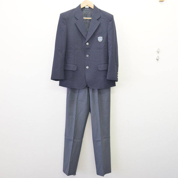 中古】静岡県 中郷中学校 男子制服 3点 (ブレザー・ズボン) sf120058 