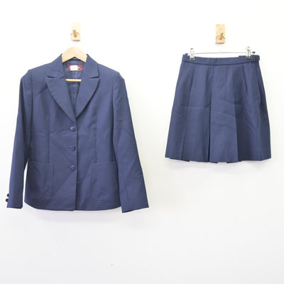 【中古】神奈川県 横須賀大津高等学校 女子制服 3点 (ブレザー・スカート) sf120060