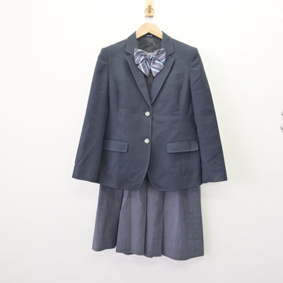 【中古】東京都 別所中学校 女子制服 3点 (ブレザー・スカート) sf120071